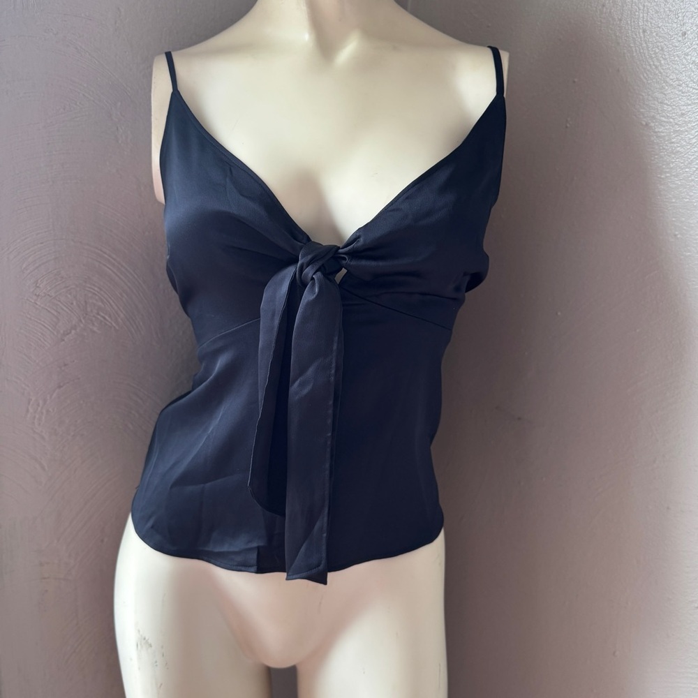 Abercrombie and Fitch black sleeveless top xs